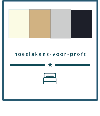 Tencel Hoeslaken voor topmatrassen, ecru-beige-lichtgrijs-donkergrijs