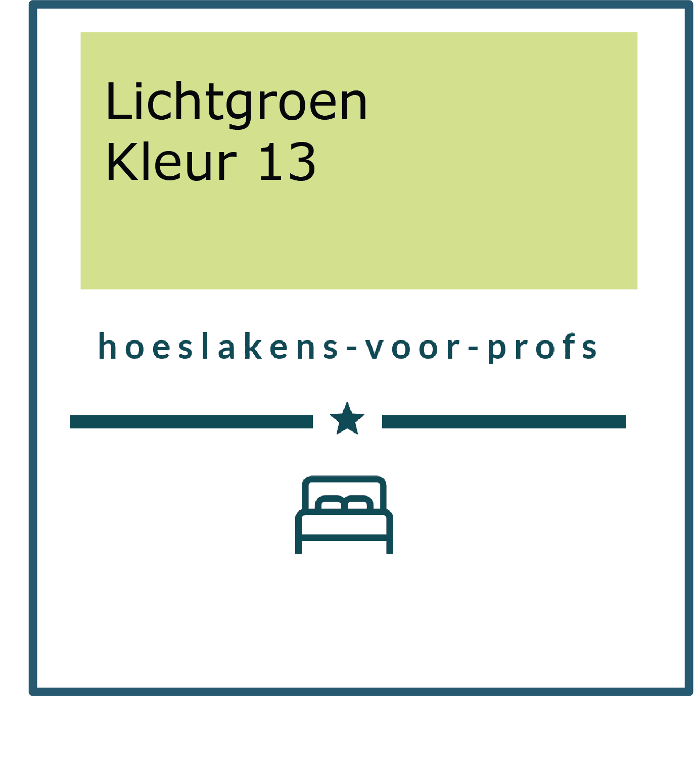 Tencel Hoeslaken voor standaard matras, kies hier een van de groen tinten