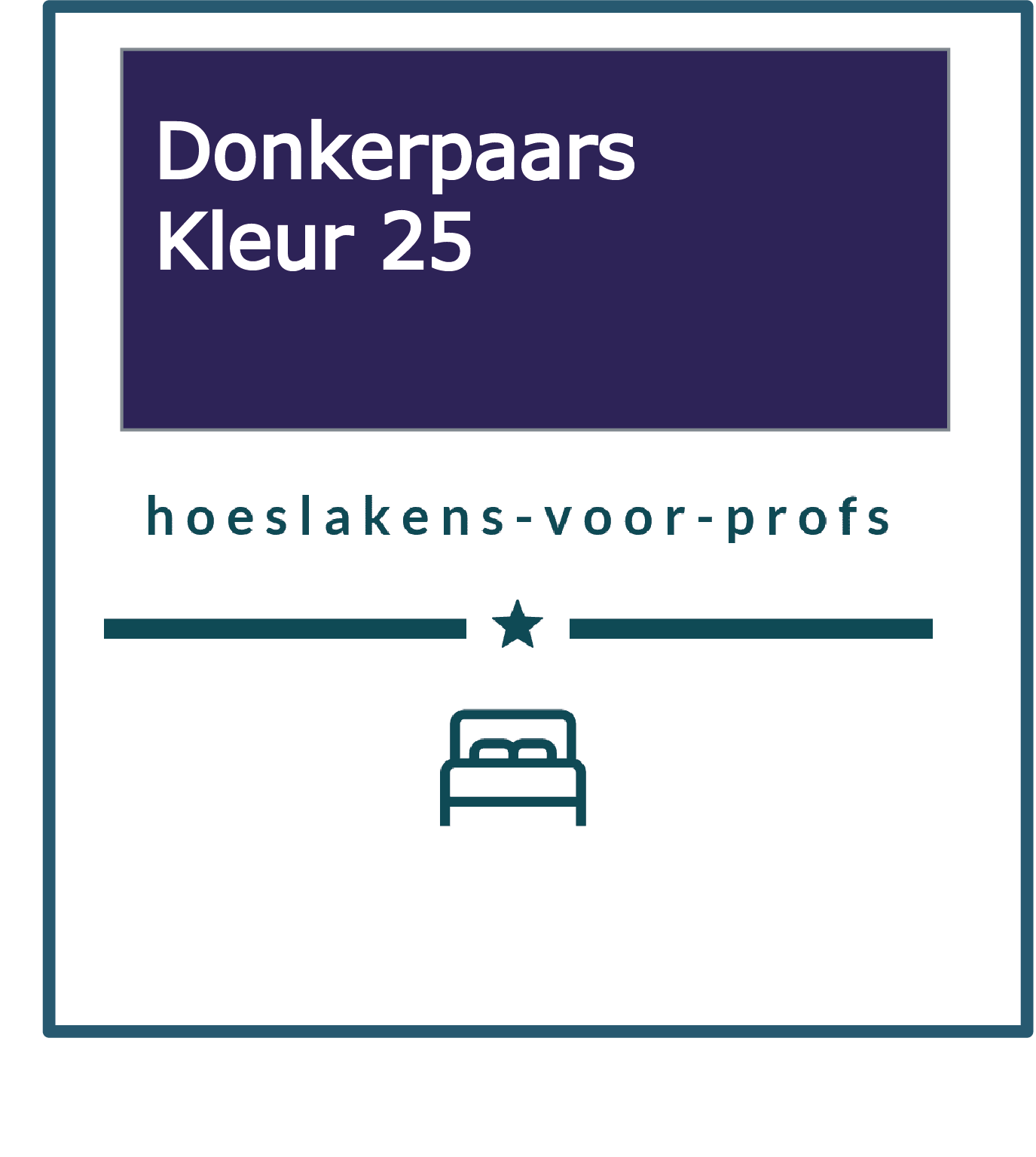 Tencel Hoeslaken voor standaard matras, kies hier een van de paars tinten