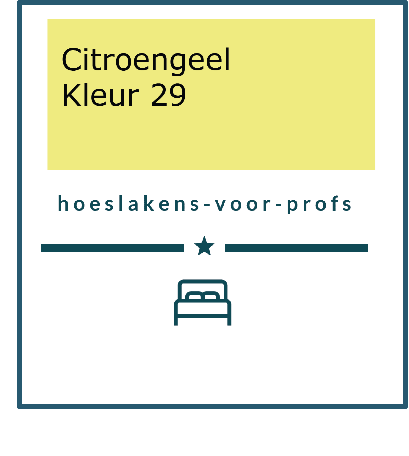 Tencel Hoeslaken voor standaard matras, kies hier een van de geel tinten