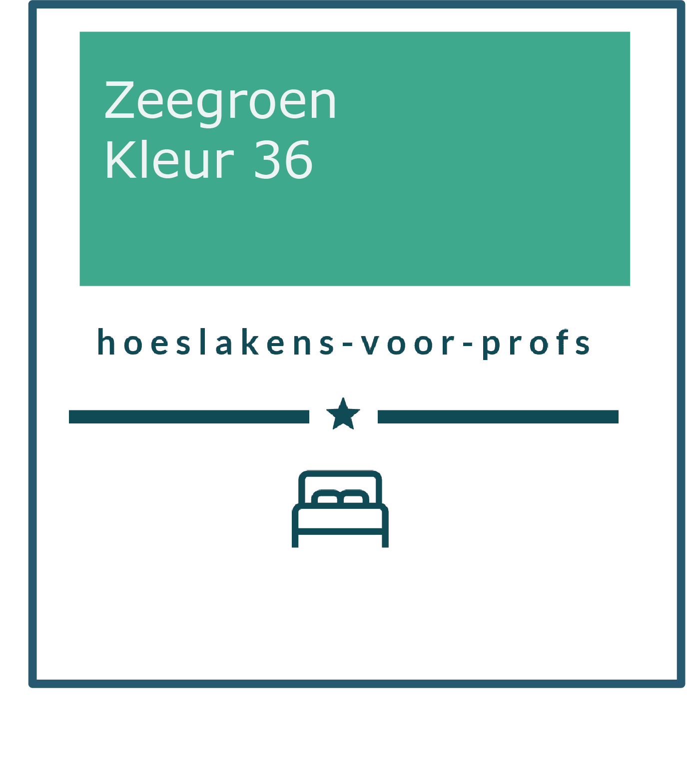 Tencel Hoeslaken voor standaard matras, kies hier een van de groen tinten