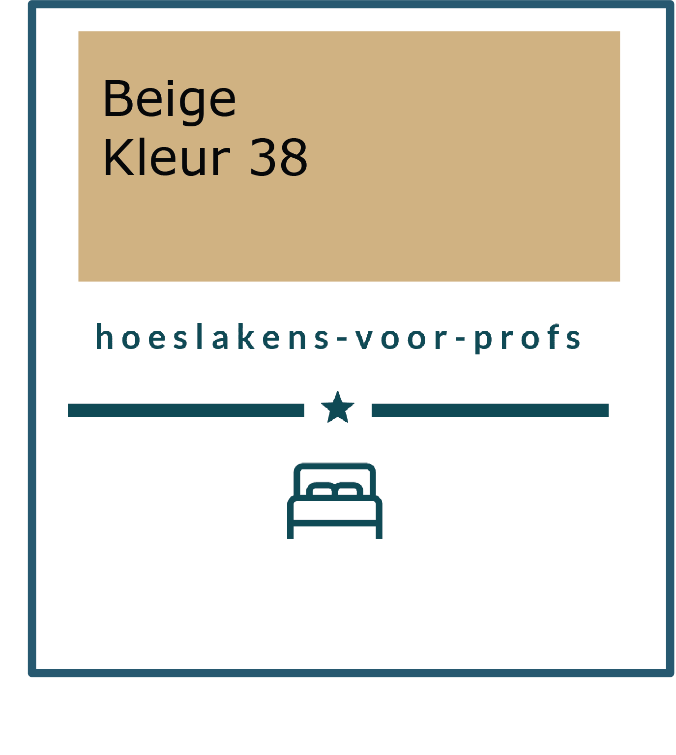 Tencel Hoeslaken voor standaard matras, kies hier voor beige, bruin of zwart