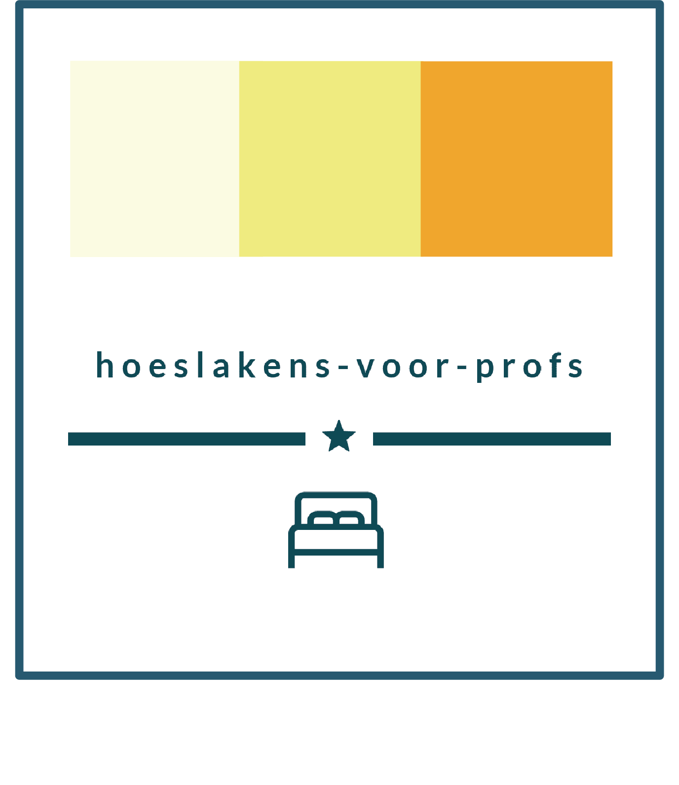 Split Hoeslaken voor topmatras of topper: 1 split, kies geeltint